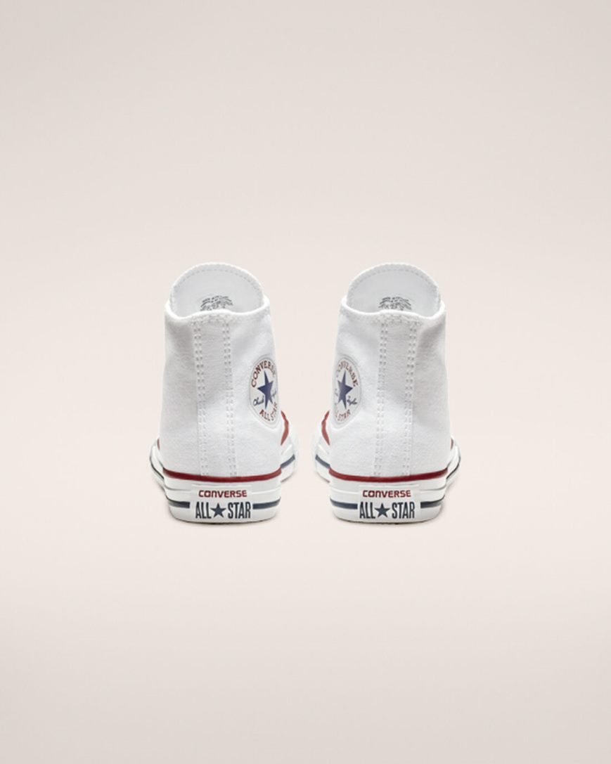 Tenis Converse Chuck Taylor All Star Classicos Cano Alto Menina Branco | PT F0T4P59